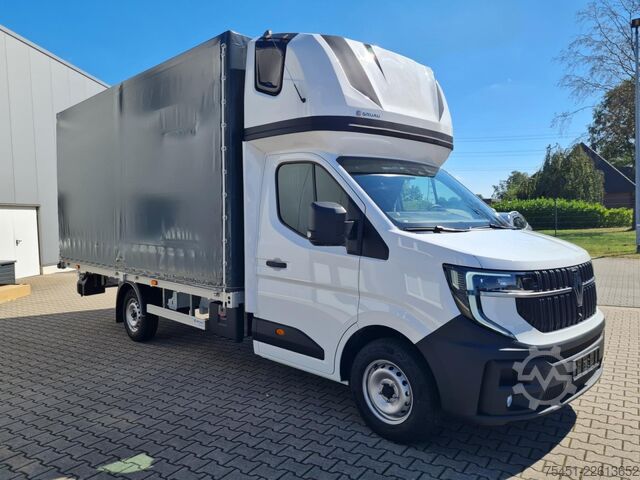 Curtain sider van Renault Master 35 Pritsche Schlafkab Schiebe Plane 10 Pal LUFTFEDER