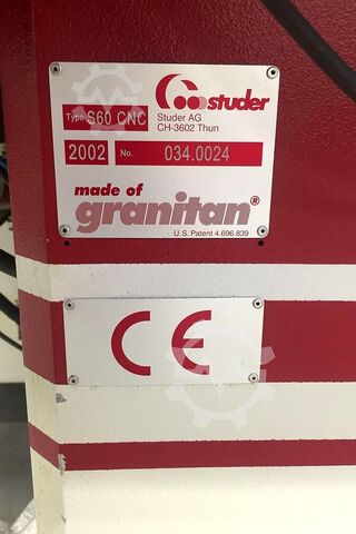 Rundschleifmaschine Studer S 60 CNC