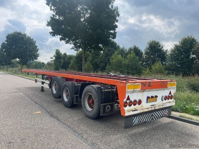 Flatbed Netam-Fruehauf Platform Twistlocks /  Liftaxle / Steering / BP...