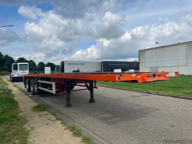 Flatbed Netam-Fruehauf Platform Twistlocks /  Liftaxle / Steering / BP...
