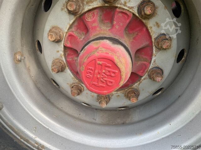 Flatbed Netam-Fruehauf Platform Twistlocks /  Liftaxle / Steering / BP...