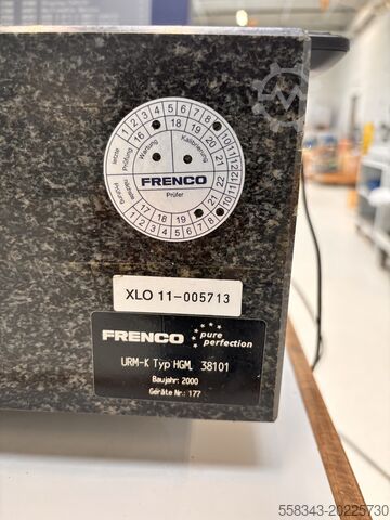 Gear testing machine FRENCO URM-K