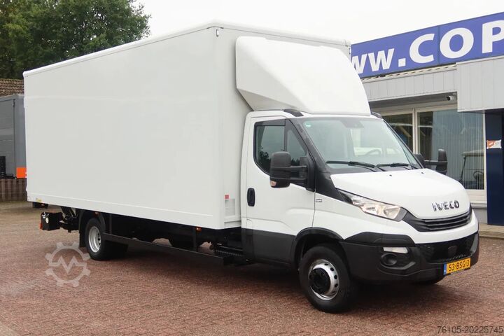 Box body Iveco 72 C 180 bak + Dhollandia klep 1000 KG 3.0 L motor