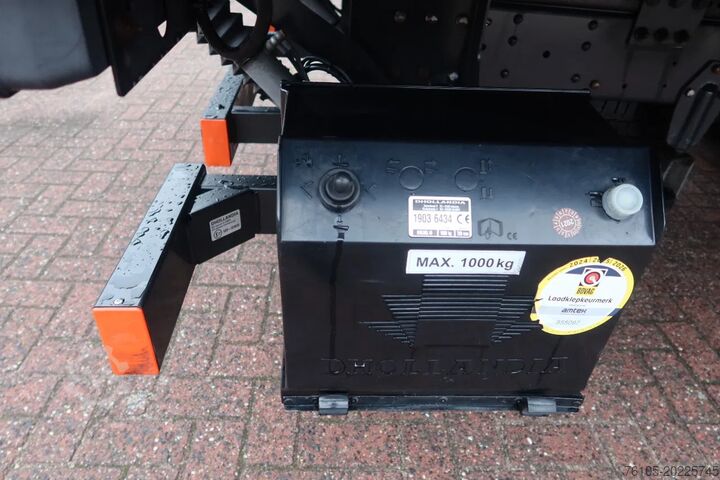 Box body Iveco 72 C 180 bak + Dhollandia klep 1000 KG 3.0 L motor