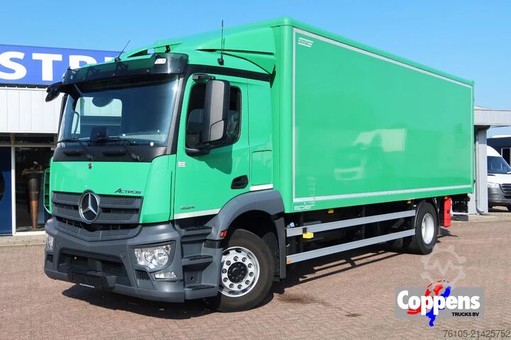 Box body Mercedes-Benz Antos 1824 1834 L Bak+Klep 2.000 kg Comfort cabine