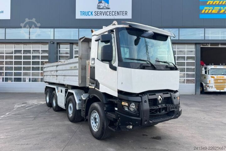 Kipper LKW RENAULT C520 8x4 2 Seiten