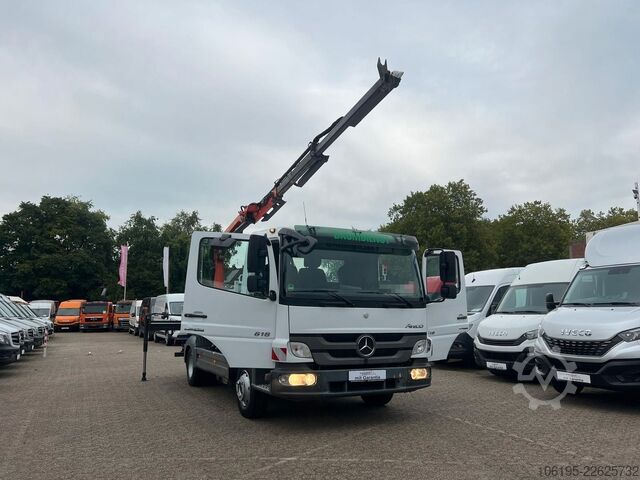 Dreiseitenkipper MERCEDES-BENZ Atego 818 Meiller Kipper Palfinger Kran
