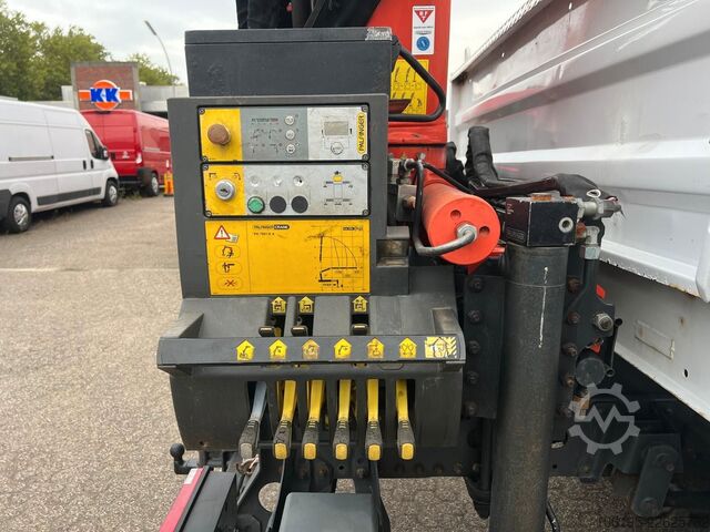 Dreiseitenkipper MERCEDES-BENZ Atego 818 Meiller Kipper Palfinger Kran
