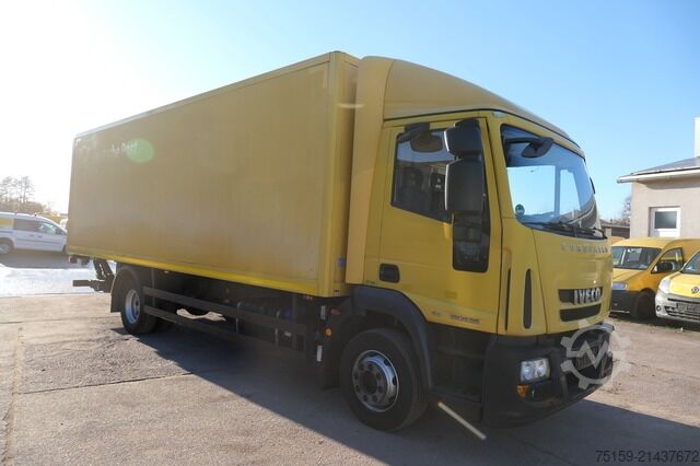 Box truck iveco EuroCargo ML 120 E28/P AHK LBW COC AUTOMATIK Koffer 7,00x2,44x1,98
