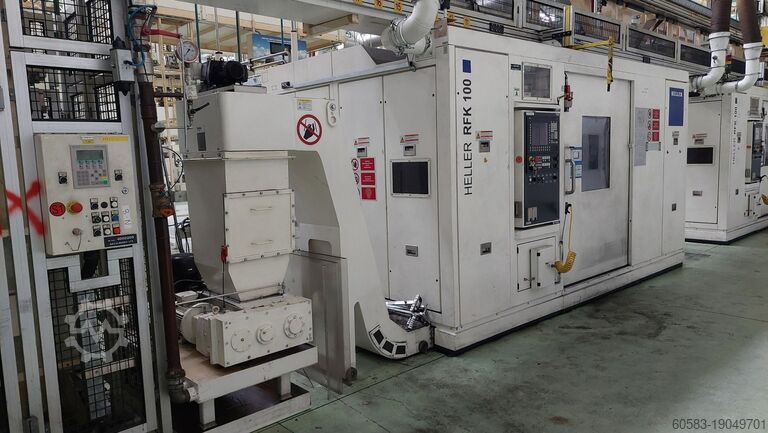 Kurbelwellenfräsmaschine Heller RFK 100-2-500