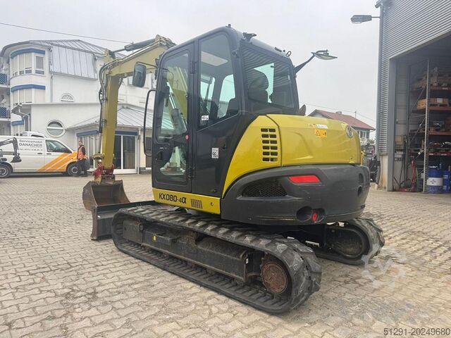 MINI EXCAVATOR Kubota KX080-4α
