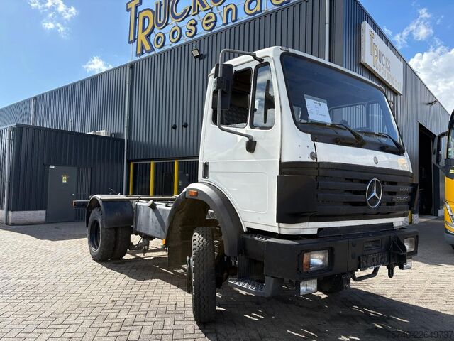 Chassis cab Mercedes-Benz SK  1224 + 4X4 + 14173 KM + EURO 2 + retarder +...