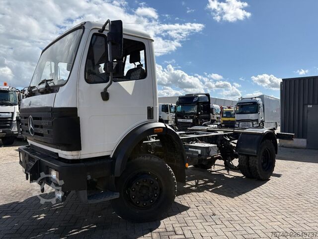 Chassis cab Mercedes-Benz SK  1224 + 4X4 + 14173 KM + EURO 2 + retarder +...
