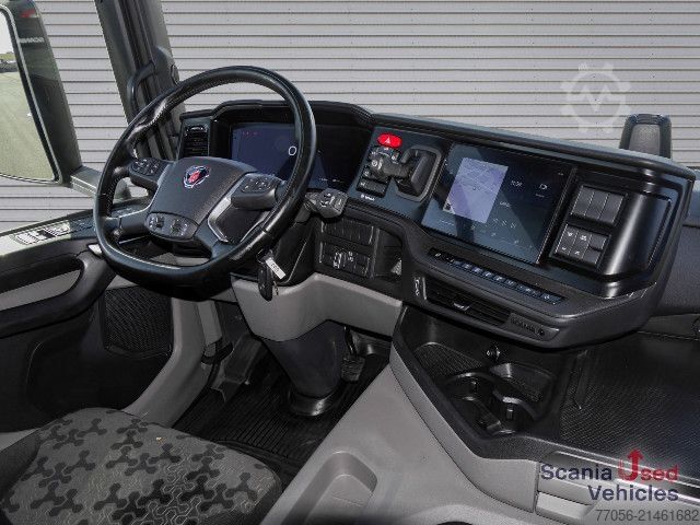 Three-sided tipper truck Scania G 460 B8x4HZ XT - Meiller TRIGENIUS D421 / Bordmat