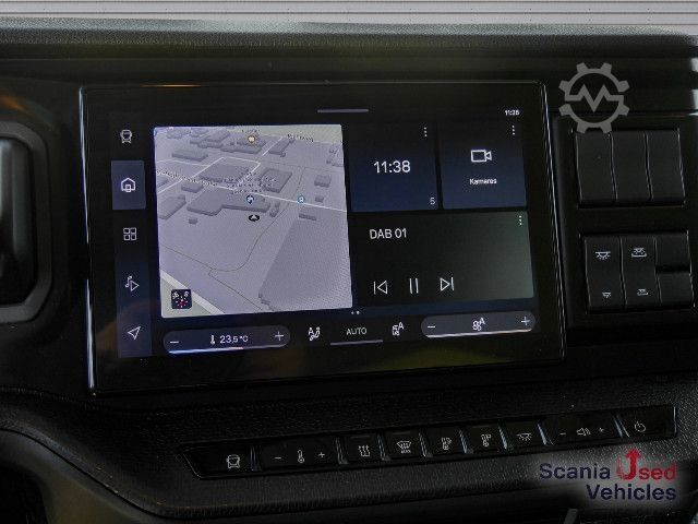 Three-sided tipper truck Scania G 460 B8x4HZ XT - Meiller TRIGENIUS D421 / Bordmat