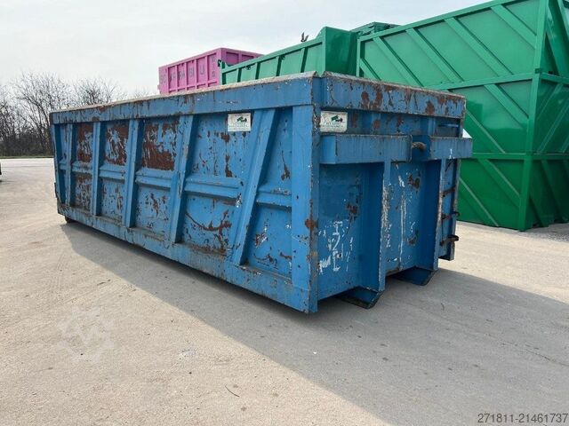Roll-off container  CONTAINER SCARRABILE USATO A CIELO APERTO