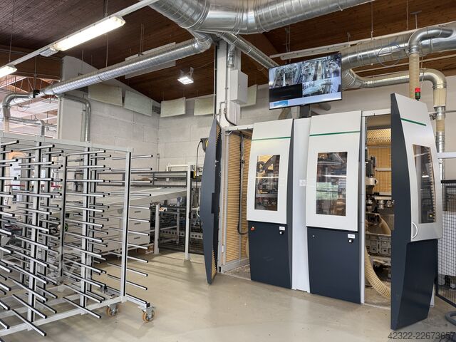 Komplette Produktionlinie WEINIG Conturex usw