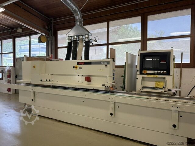 Komplette Produktionlinie WEINIG Conturex usw