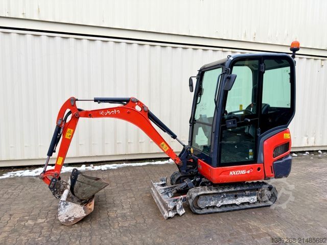 Minibagger KUBOTA KX016-4 / 2019 BJ / 957 Stunden