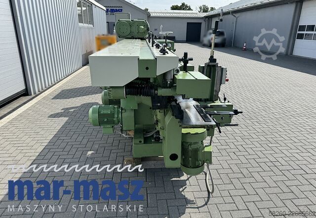 Vierseitenhobelmaschine mit 8 Köpfen WEINIG Hydromat 22 AL z podajnikiem