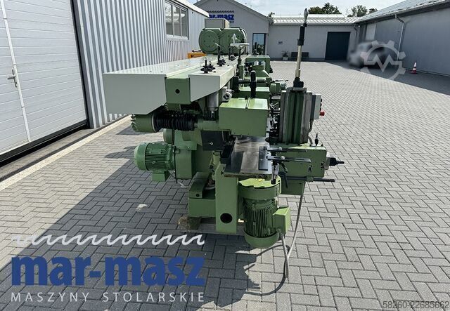 Vierseitenhobelmaschine mit 8 Köpfen WEINIG Hydromat 22 AL z podajnikiem