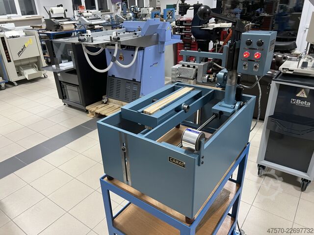 Buchkantengoldmaschine Leonhard Kurz Model H Book Edge Gilding Machine
