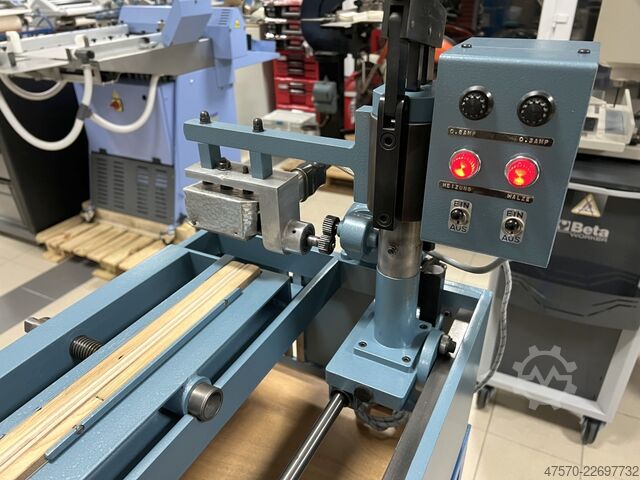 Buchkantengoldmaschine Leonhard Kurz Model H Book Edge Gilding Machine