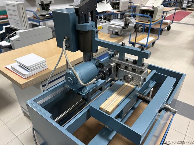 Buchkantengoldmaschine Leonhard Kurz Model H Book Edge Gilding Machine