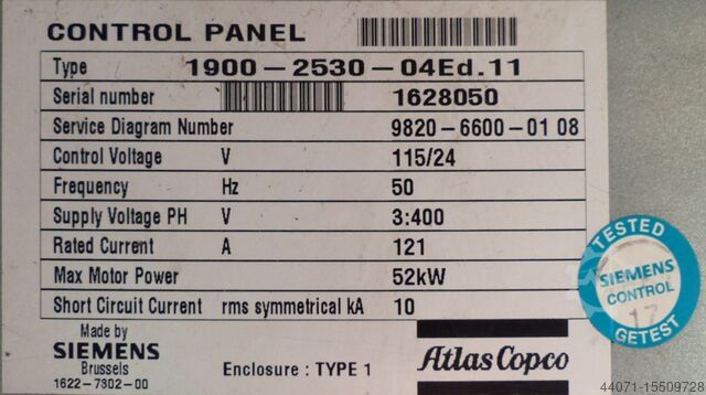 Schraubenkompressor GA45 Atlas Copco GA45