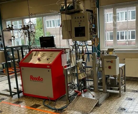Gas high-pressure workshop testing Resato HBU-B160