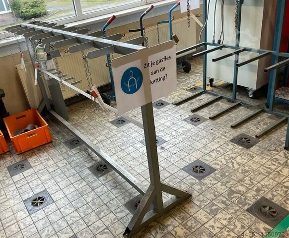 Gas high-pressure workshop testing Resato HBU-B160