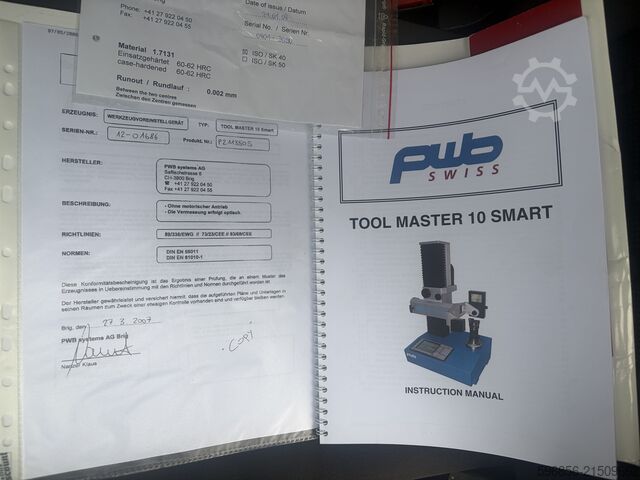 CNC-Werkzeugvoreinstellgerät PWB Tool Master ER10 SMART Presetter narzędzi CNC PWB Tool Master ER10 SMART Presetter narzędzi CNC PWB Tool Master ER10 SMART