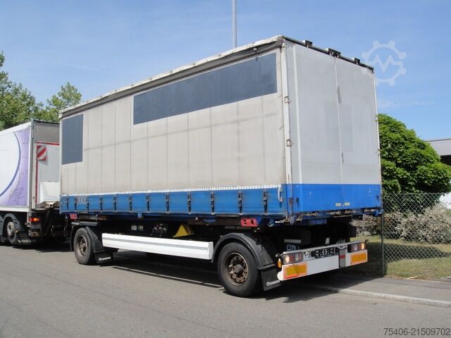 Anhänger-Wechselfahrgestell krone Wechselfahrgestell mit Wechselbrücke