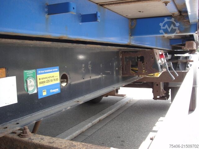 Anhänger-Wechselfahrgestell krone Wechselfahrgestell mit Wechselbrücke