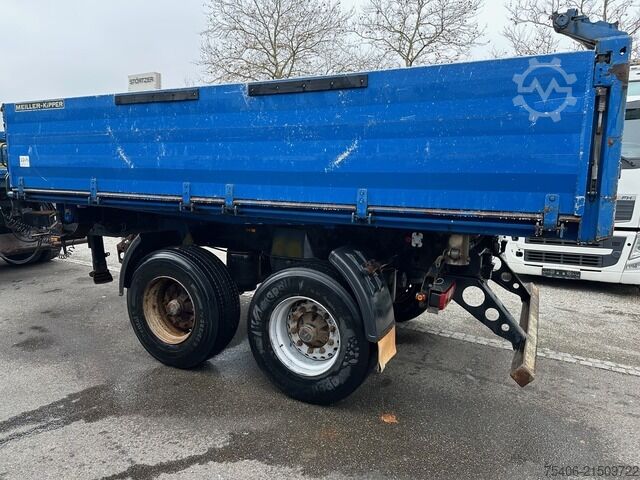 Dreiseitenkipper Anhänger meiller Tandem Kippanhänger RTDK-18