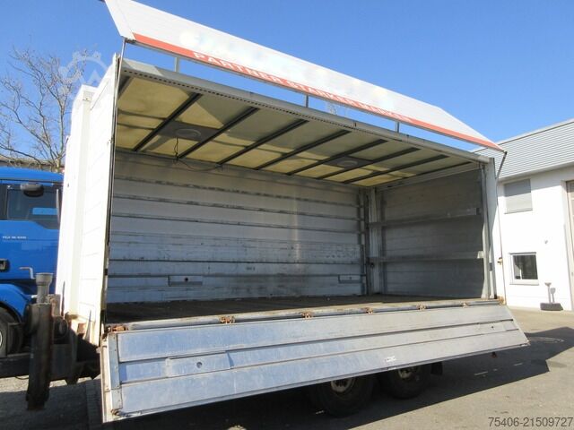 Getränkeanhänger obermaier OS2-L119L Schwenkwand beidseitig