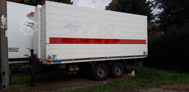 Getränkeanhänger obermaier OS2-L119L Schwenkwand beidseitig