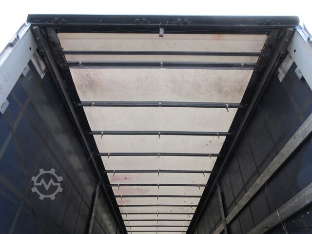 Auflieger mit Pritsche & Plane schmitz Cargobull SCS24/L, LBW ,Liftachse Edscha Palka