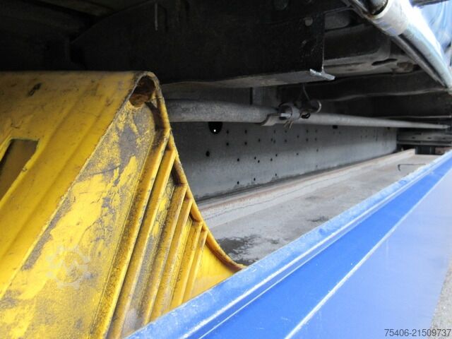 Auflieger mit Pritsche & Plane schmitz Cargobull SCS24/L, LBW ,Liftachse Edscha Palka