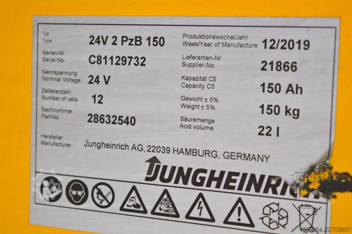 Niederhubwagen Jungheinrich EJE 116