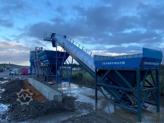Concrete mixing plant / concrete plant CONSTMACH Mobile Concrete Batching Plant 30 m3/h Mobile Concrete Batching Plant