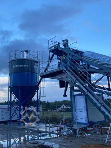 Concrete mixing plant / concrete plant CONSTMACH Mobile Concrete Batching Plant 30 m3/h Mobile Concrete Batching Plant