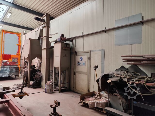 Sandstrahlkabine Straaltechniek 4a1-pls