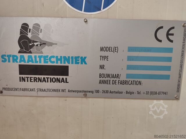 Sandstrahlkabine Straaltechniek 4a1-pls