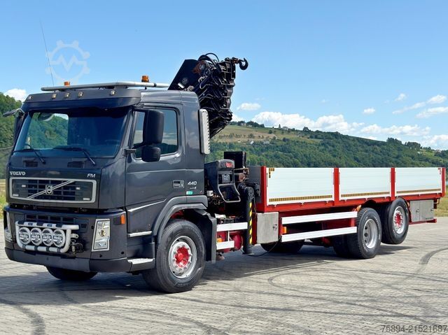 Autokran VOLVO FM 440 * HIAB 288 E - 8 HIPRO/FUNK * TOPZUSTAND