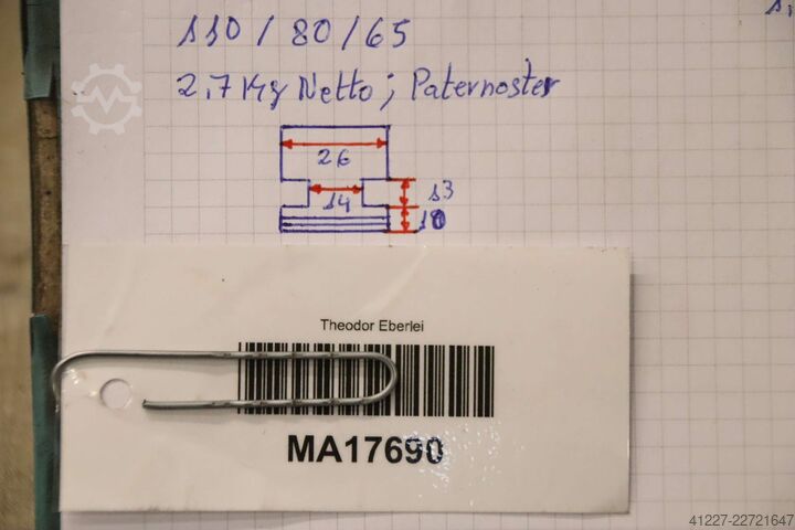 Interchangeable jaws unbekannt Breite 26 mm