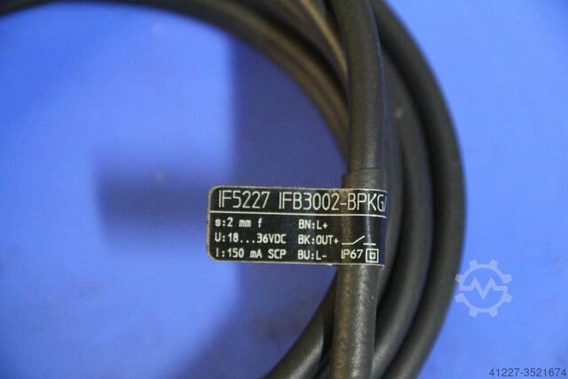 Inductive sensor IFM IF5227 IFB3002-BPKG/MS