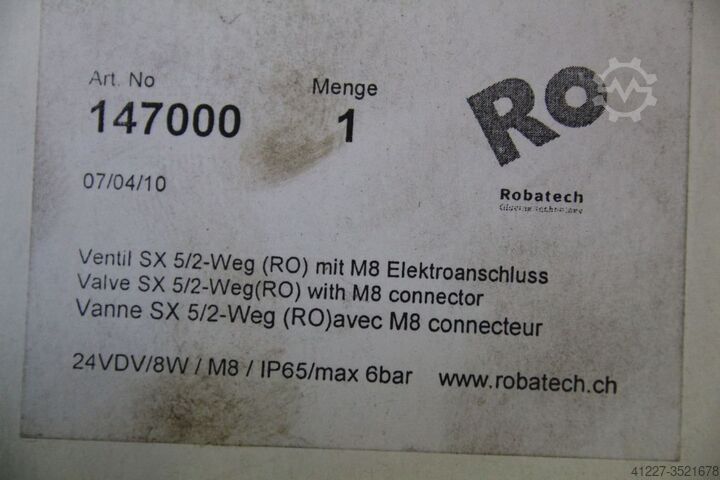 Magnetventil Robatech** P/N 147000
