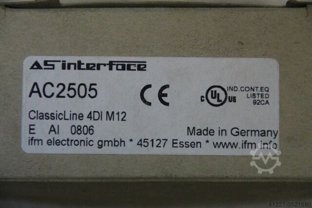 Input module IFM AC2505