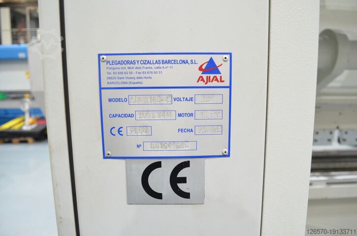 Press brake DENER ADMP.160-40